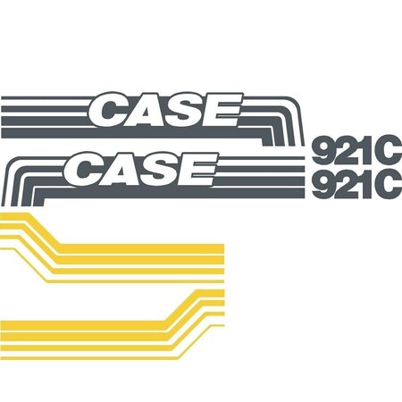 Aftermarket Decal Set CASE921CDECALSET